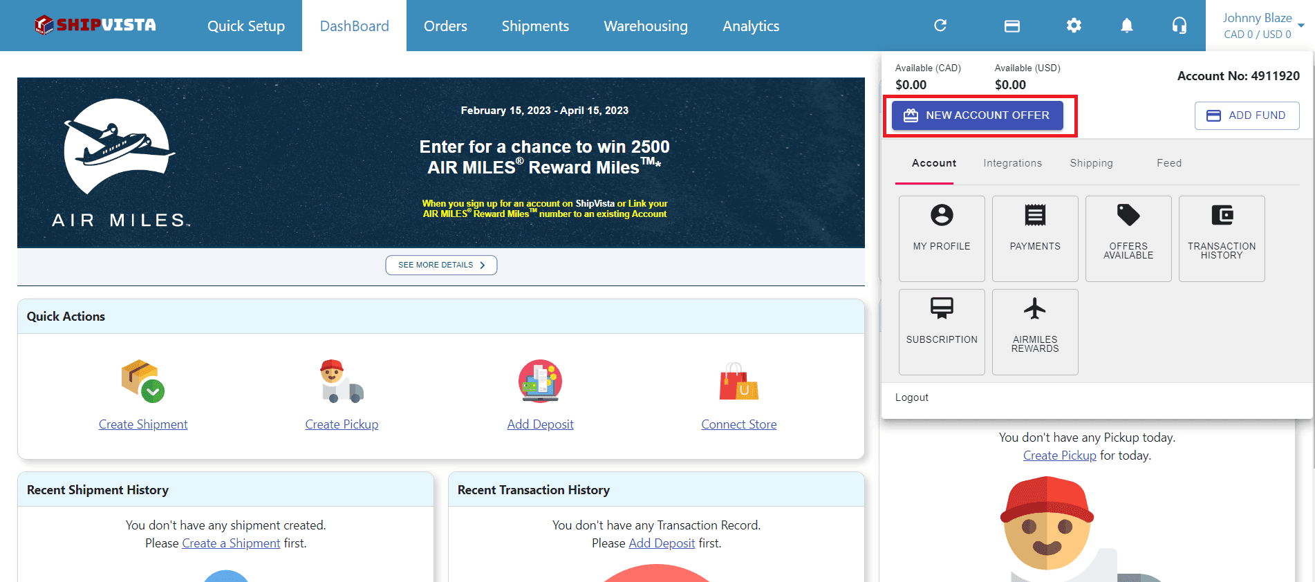 New User Offer Step-1