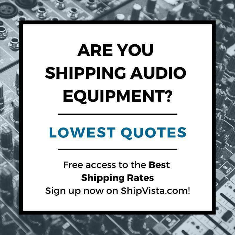 Are you Shipping Audio Equipment within Canada? | ShipVista.com Helps Business Save Money!