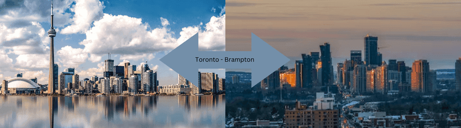 ShipVista transports residential and commercial freight between Toronto and Brampton