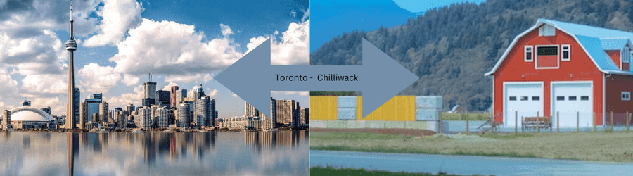 ShipVista transports residential and commercial freight between Toronto and Chilliwack