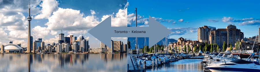 ShipVista transports residential and commercial freight between Toronto and Kelowna