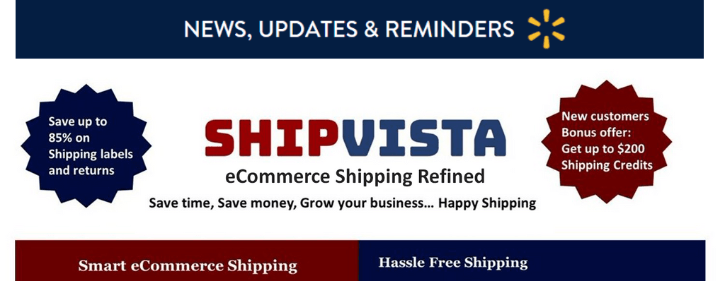 Walmart.ca Integrates with ShipVista.com